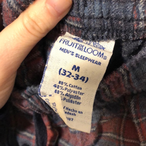 Plaid pj pants - Picture 3 of 3